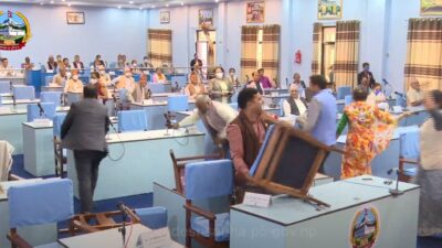 प्रदेश ५ को प्रदेशसभा बैठकमा तोडफोड गर्ने कांग्रेस सांसदलाई कारबाही…