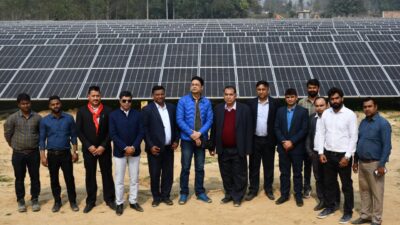 नेपालको निजी क्षेत्रको पहिलो १० मेगावाट क्षमताको सौर्य परियोजना ढल्केबर…