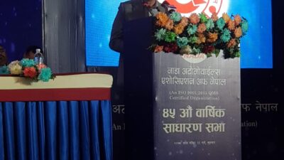 सवारीसाधनको एसेम्बिलिङ प्लान्टलाई प्रोत्साहन दिन ढकालको आग्रह