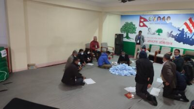 देउवाले प्रतिनिधिलाई भने- मलाई यसपटक जिताइदिनुस्