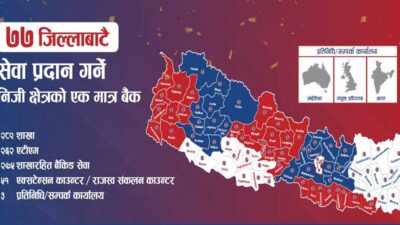 देशको ७७ जिल्लामा शाखा स्थापना गर्ने पहिलो बैंक बन्यो ग्लोबल