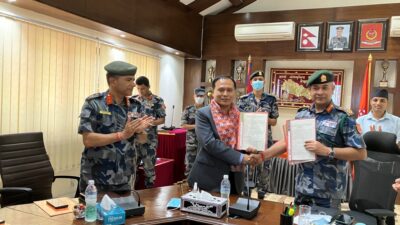चार्जिङ स्टेसन स्थापना गर्ने विषयमा प्राधिकरण र सशस्त्र प्रहरीबीच सहमति 