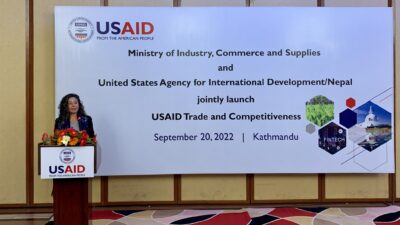 अमेरिकाद्वारा नेपाली व्यवसायहरूको विश्वव्यापी प्रतिस्पर्धात्मकतामा २ अर्ब ४१ करोड लगानी