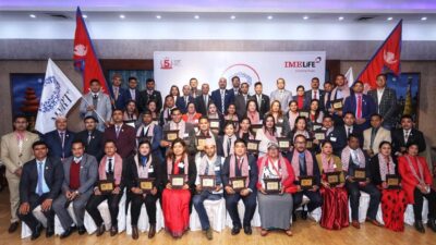 आईएमई लाइफ इन्स्योरेन्सका एक सिओटी सहित ३४ एमडिआरटि सम्मानित