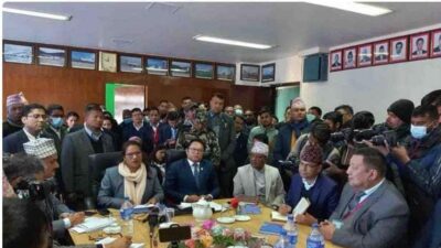 नेपाल वायु सेवा निगमको निरीक्षणमा पर्यटनमन्त्री किराती