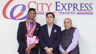 सिटी एक्सप्रेस मनी ट्रान्सफरको सीईओमा सैंजु नियुक्त