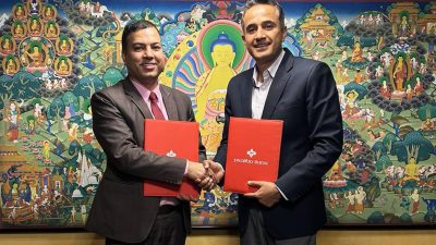 भिजि ईम्पेक्स र प्रभु बैंकबीच वित्तीय सम्झौता