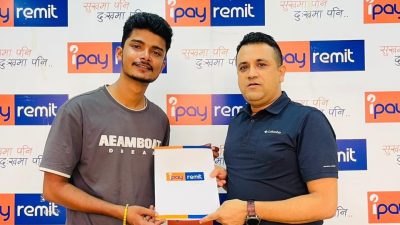 आई पे रेमिटको ब्राण्ड इन्फ्लुयेन्सरमा आदर्श मिश्र