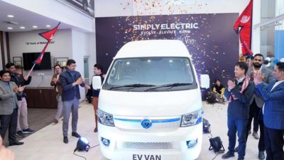 फोटोनको हाइ रुफ इभी भ्यान नेपाली बजारमा, ८० प्रतिशतसम्म फाइनान्सिङको…