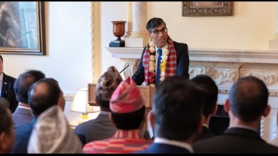 जलवायु परिवर्तनका क्षेत्रमा नेपाललाई सघाउने बेलायती प्रधानमन्त्री सुनकको घोषणा