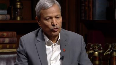 गगन थापालाई गिरफ्तार नगरे गृहमन्त्री लामिछाने देशद्रोहीको मतियार ठहरिन्छन्- भीम…