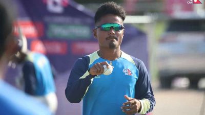 रोहित पौडेलसँग आक्रामक व्यवहार गरेका बंगलादेशी बलरलाई जरिवाना